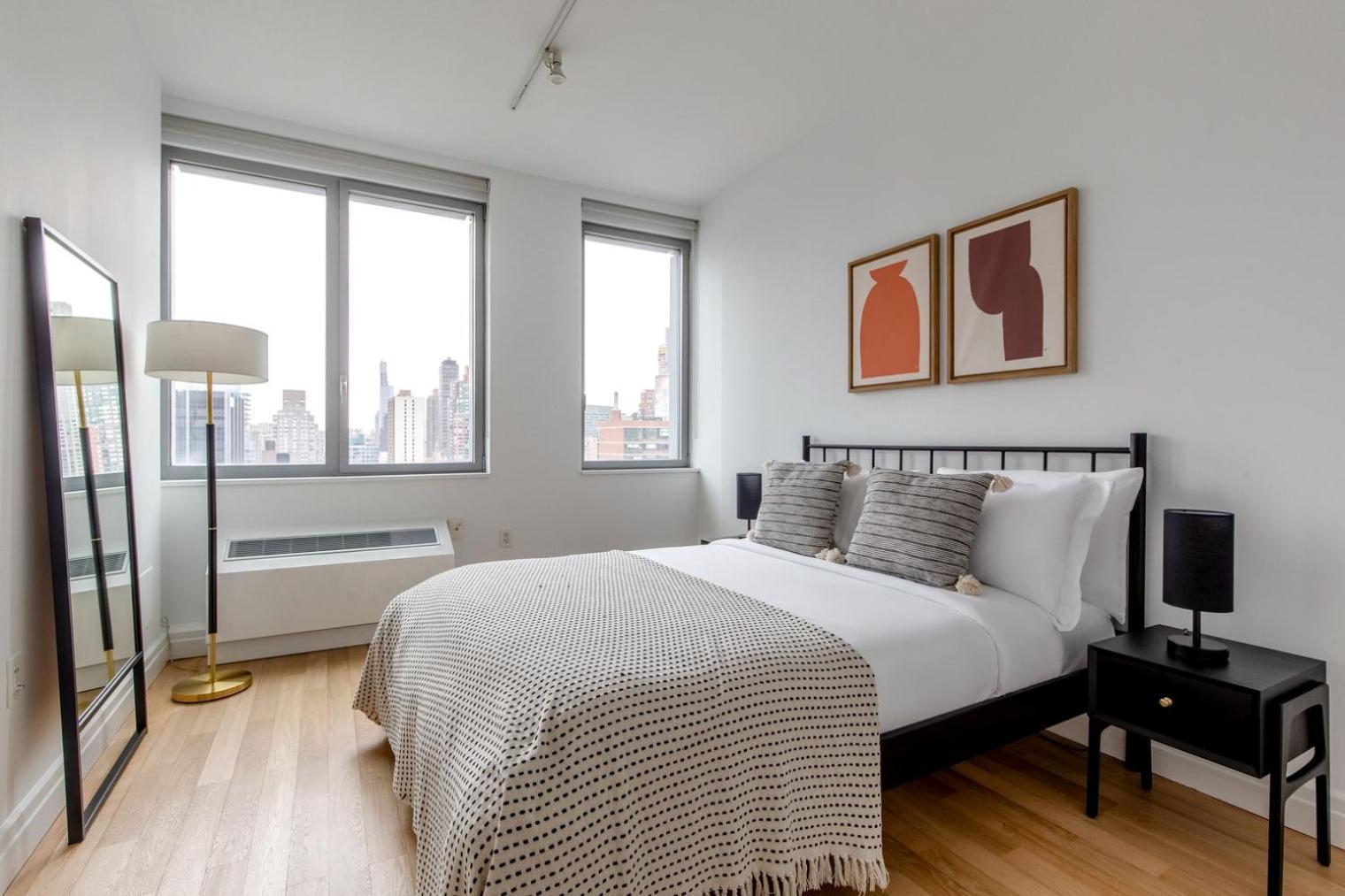 Appartamento Blueground Midtown W Gym Nr Hudson River Park Nyc-1459 New York